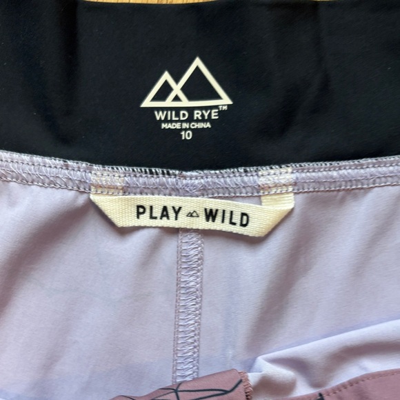 Wild Rye Women's Mauve Mountain Bike Shorts Size 10 - Picture 4 of 8